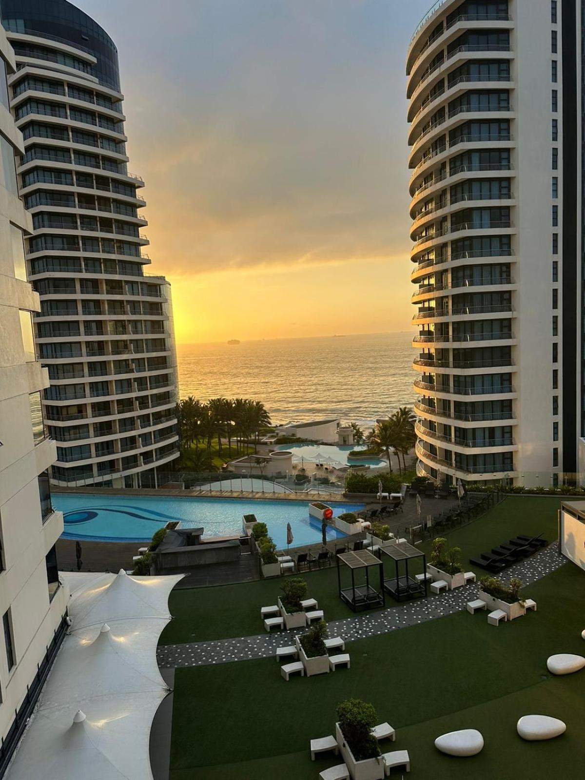 ダーバンUmhlanga Lagoon Drive Top Sea Facing Unitアパートメント エクステリア 写真